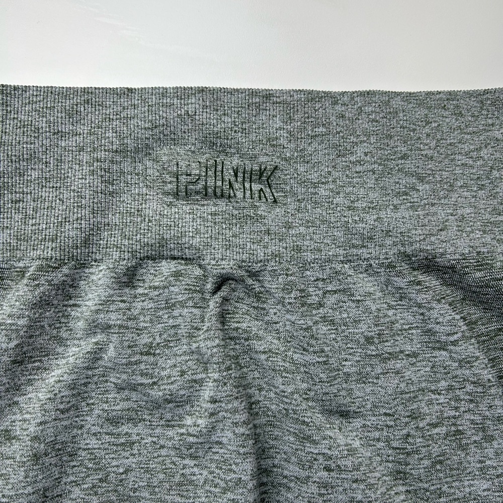 Victoria's Secret PINK‎ Womens M Leggings Gray Seamless High Waisted Contour - Picture 6 of 15